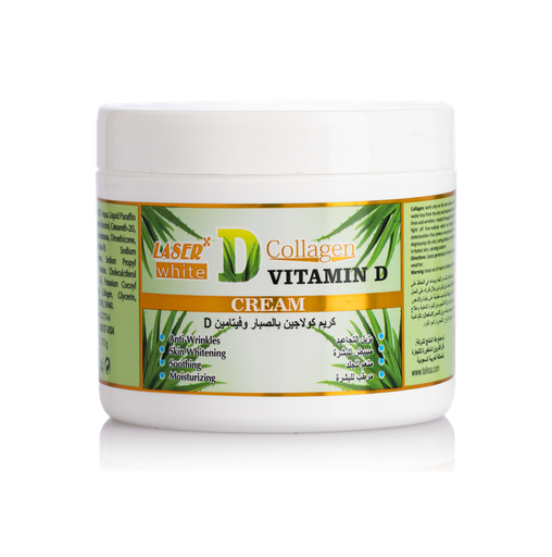 ليزر وايت 1813 فيتامين دي 113جرام كولاجين كريم  