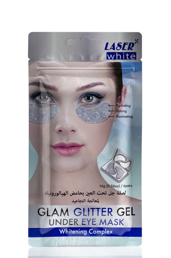 [LAS122] Laser White 3199 Glam Glitter Gel Under Eye 16g  Mask 