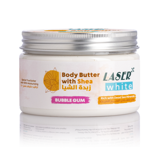 [LAS8069] ليزر وايت 8069 زبدة الشيا بنكهة العلكة 250 مل
