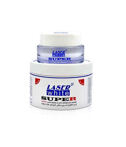 [LAS016]  ليزر وايت التفتيح السريع وخافي التجاعيد خلال لحظات كريم 50 جم